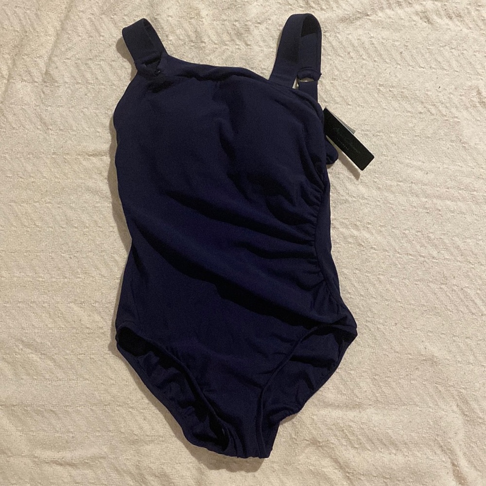 Women's UPF 50 Asymmetrical Shoulder
One Piece Swimsuit